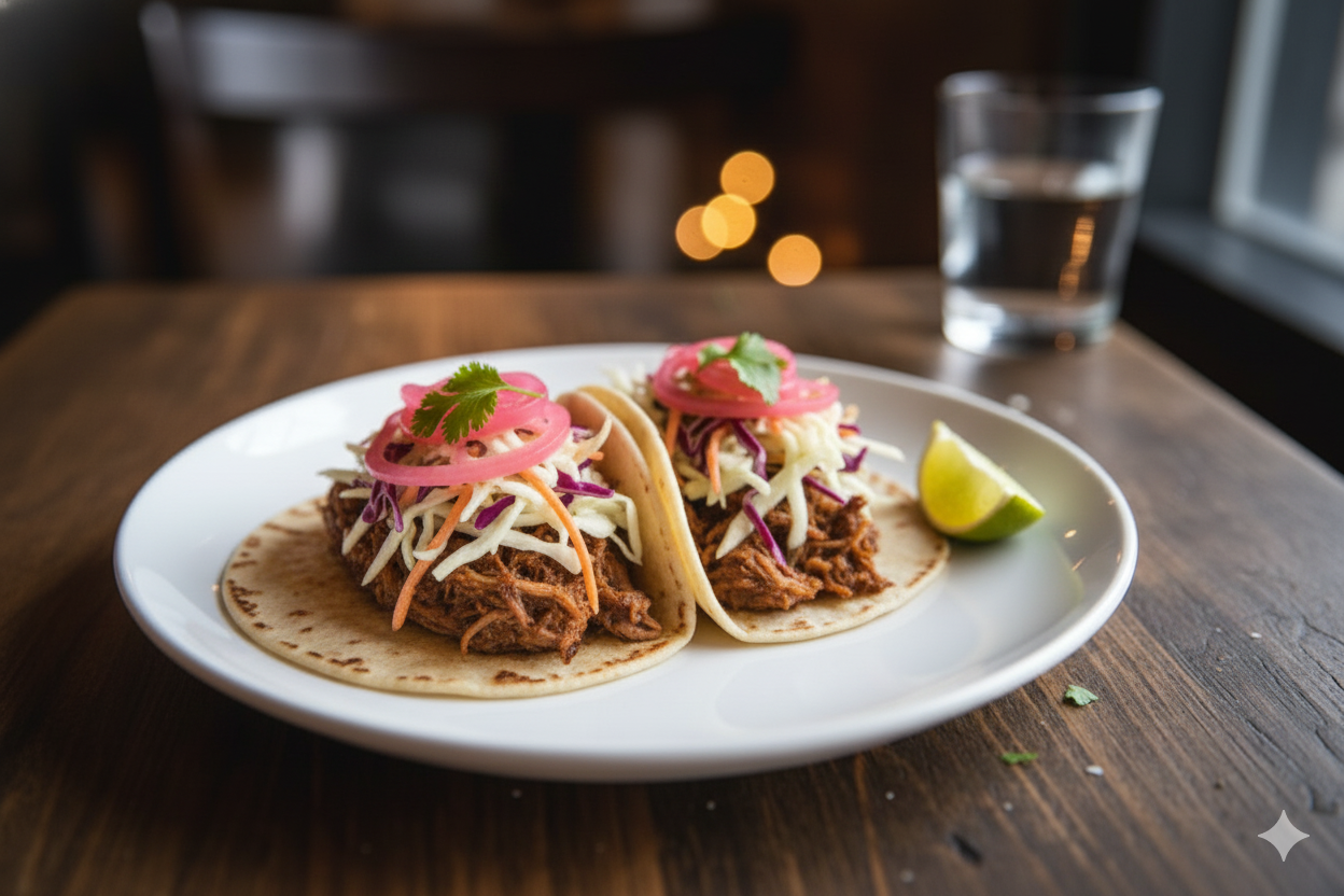 Korean Beef Tacos.
