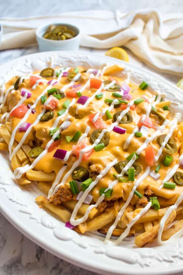 Cheesy Masala Fries.