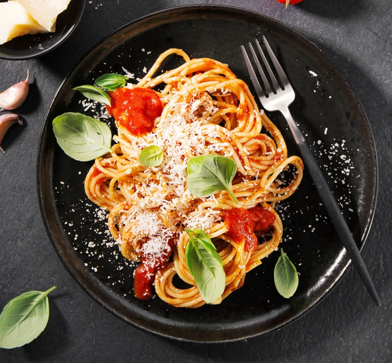 Chicken Parmesan Pasta.