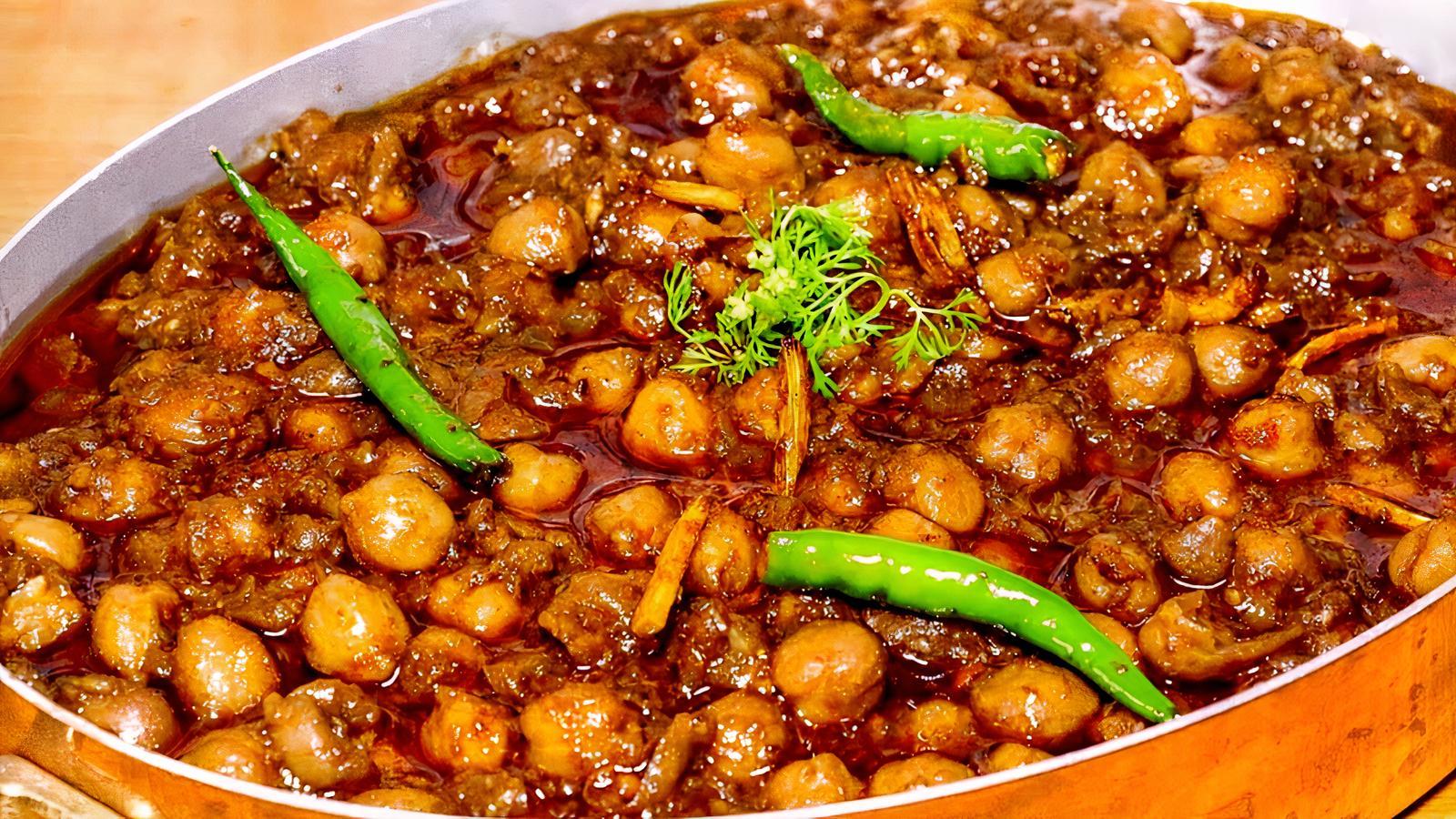 Chana/Garbanzo Masala (Vegan).