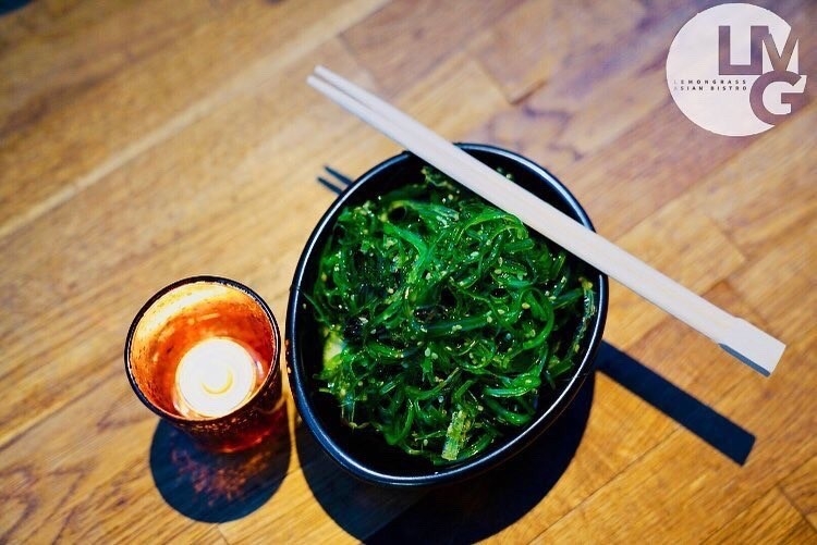 Wakame Seaweed Salad.