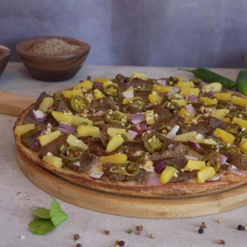 Deep Pan Spicy Lamb Kabob Pizzatwist.