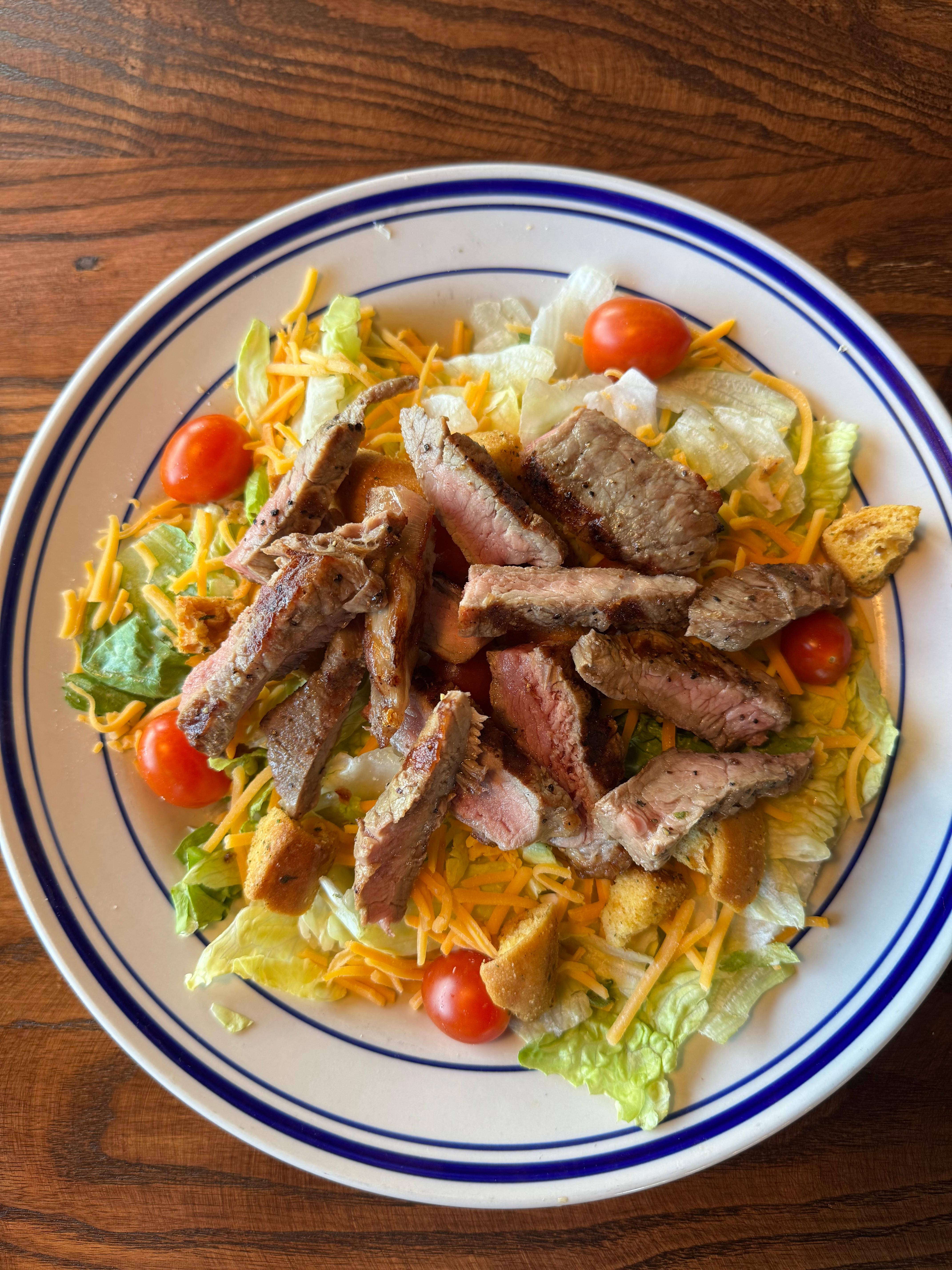 Steak Tip Salad.