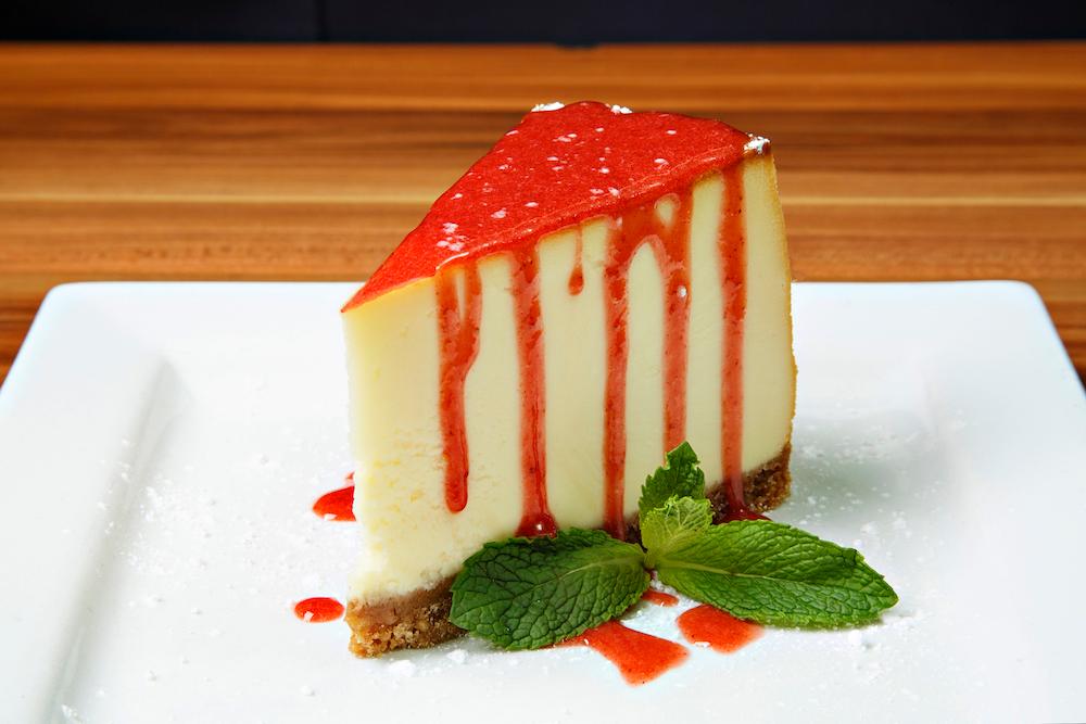 New York Style Cheesecake.
