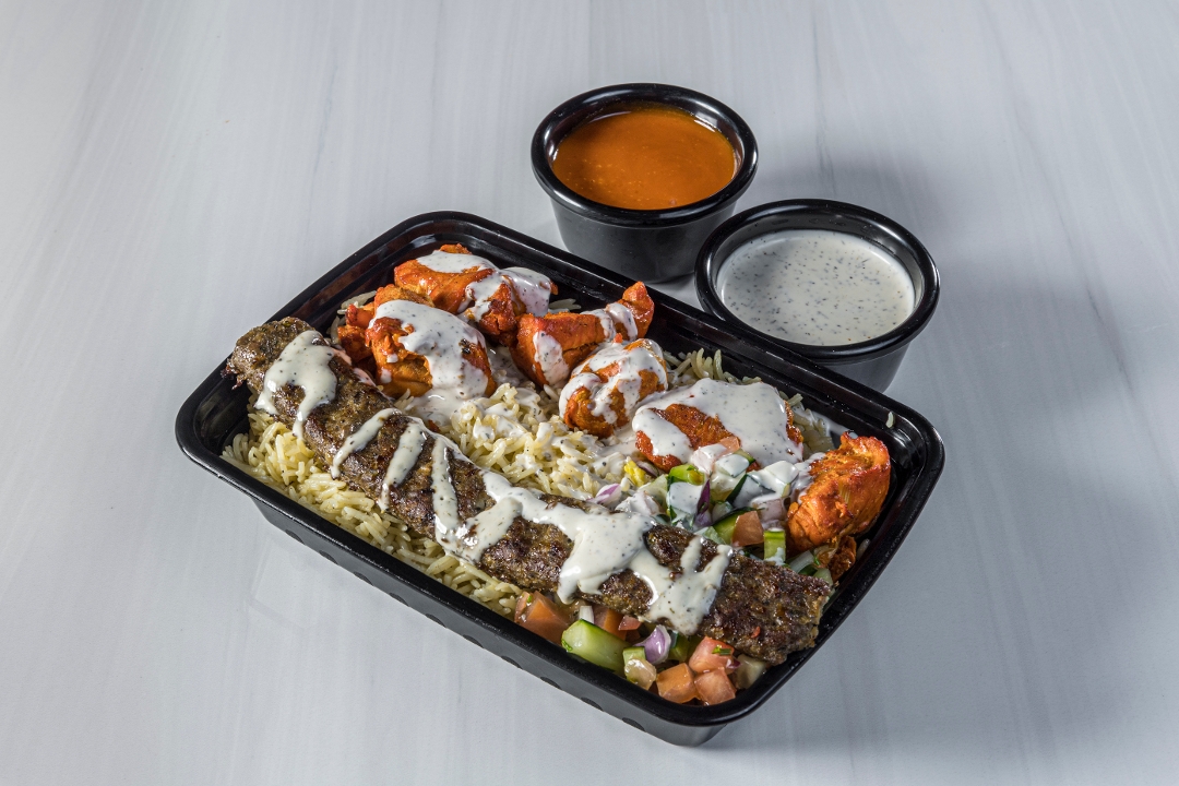 Mix Kebab Platter.