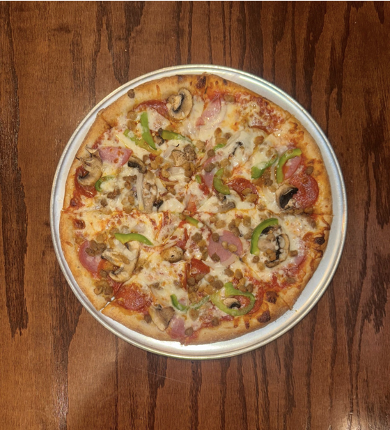 Meat Pizza.