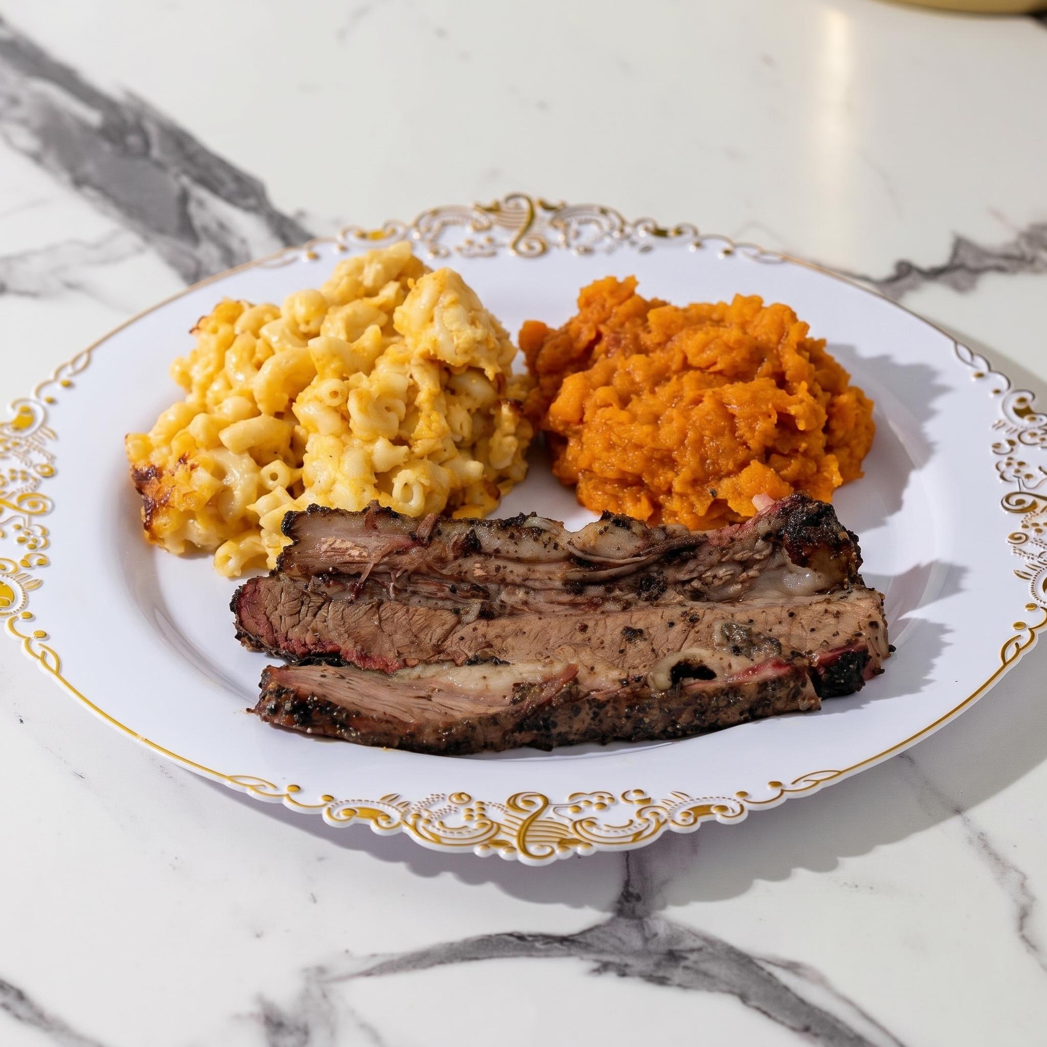 Brisket Platter with Two Sides.