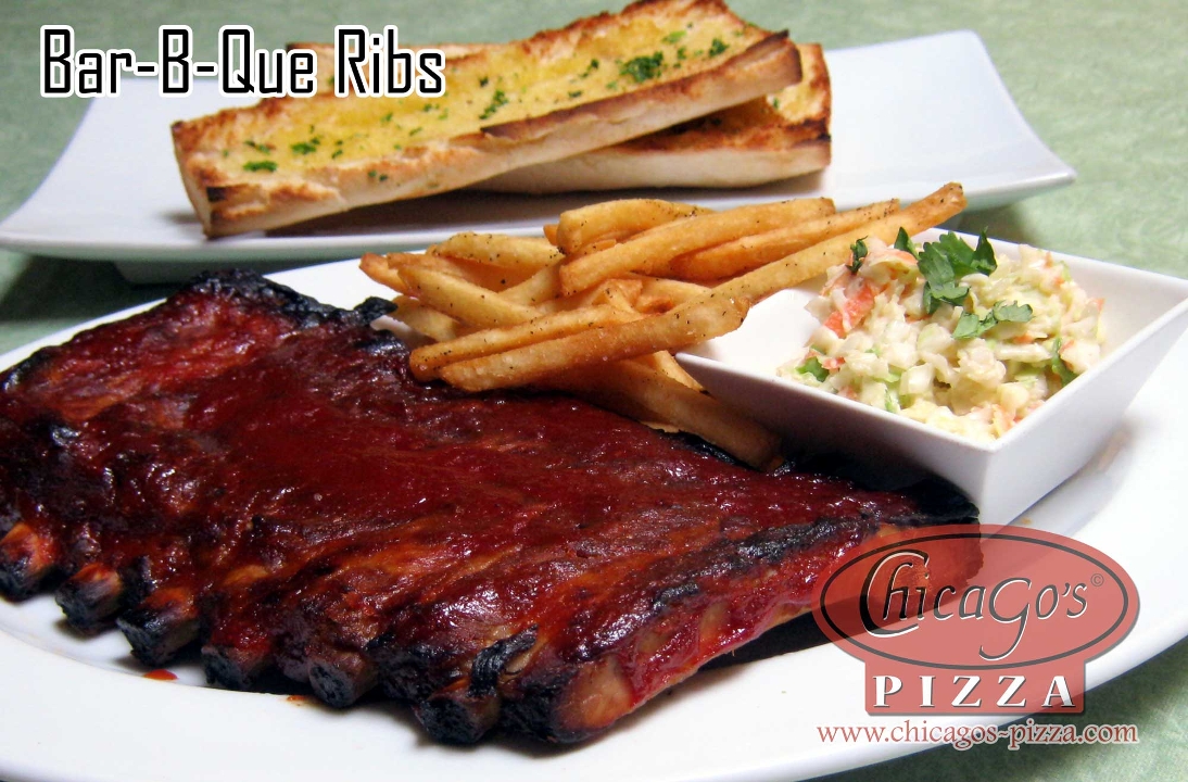 1/2 Slab BBQ Baby Back Ribs.