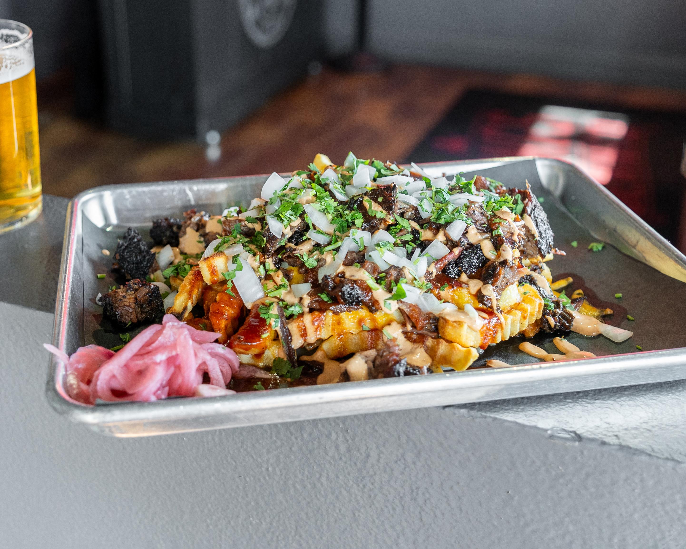 Loaded BBQ Fries.
