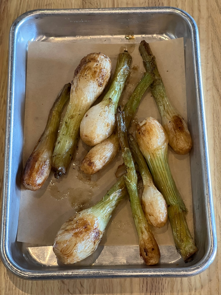 Grilled Onions.