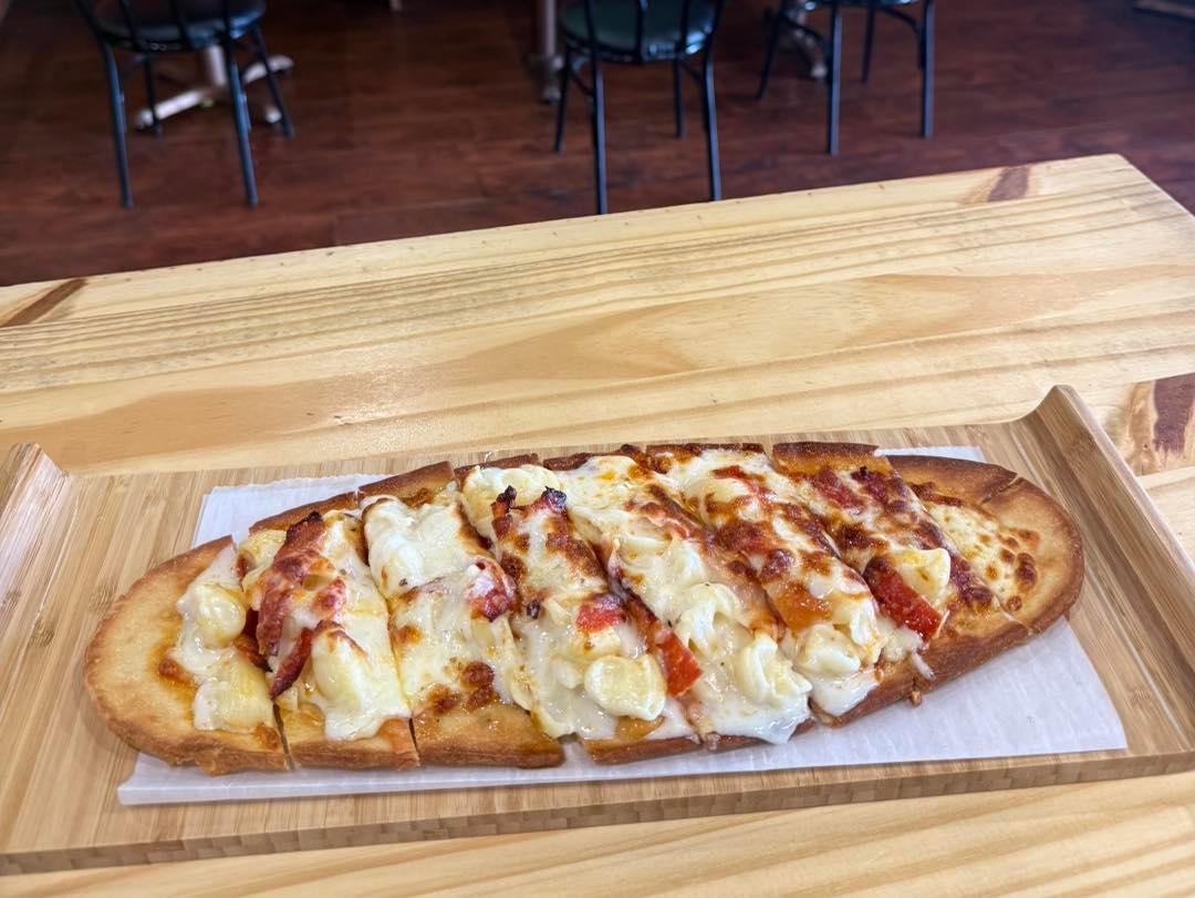 Pepperoni Mac Flatbread.