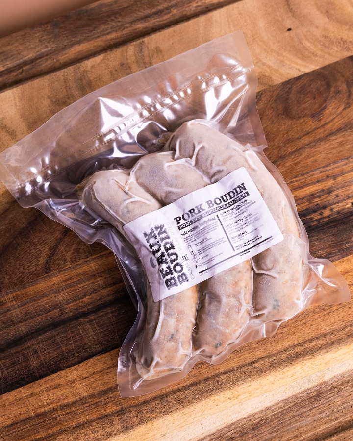 (Frozen) Pork Boudin.