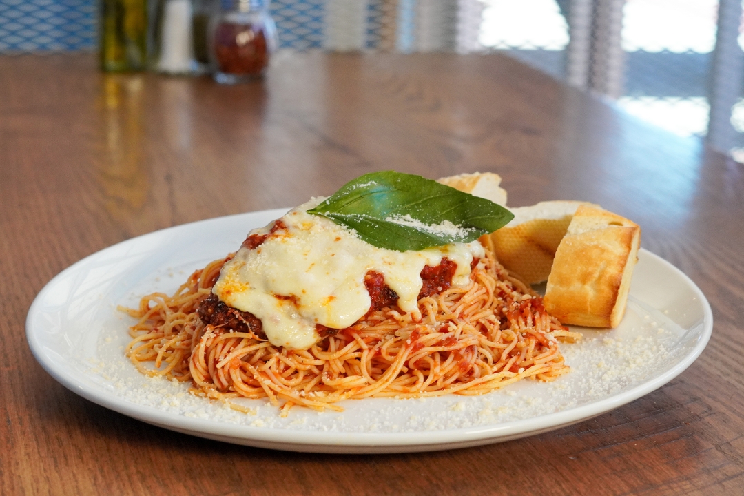 Chicken Parmigiana Pasta.