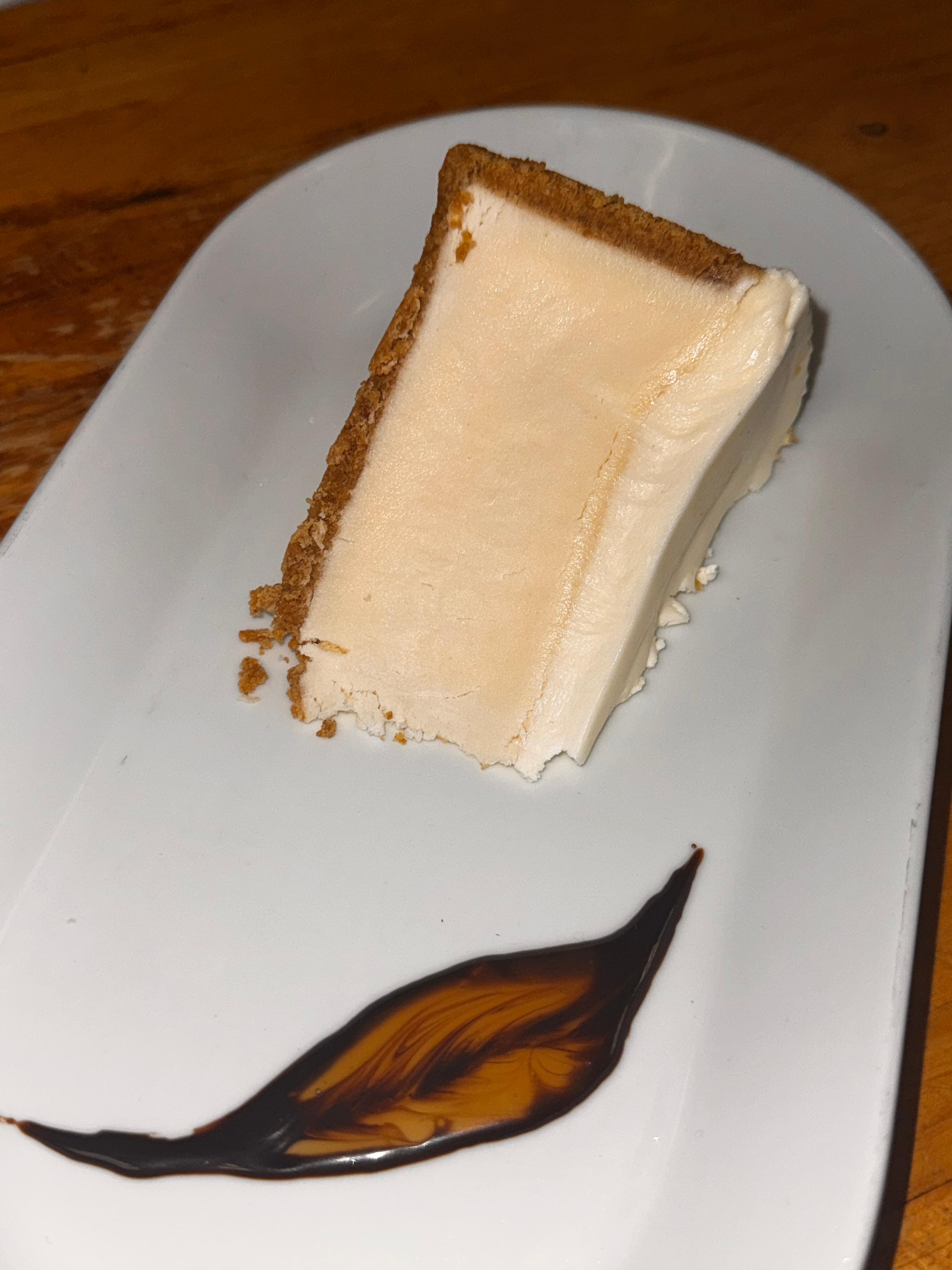 Colossal New York Cheesecake.
