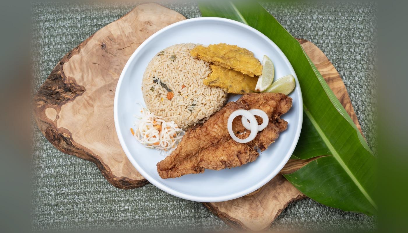 Fried Grouper Fillet.