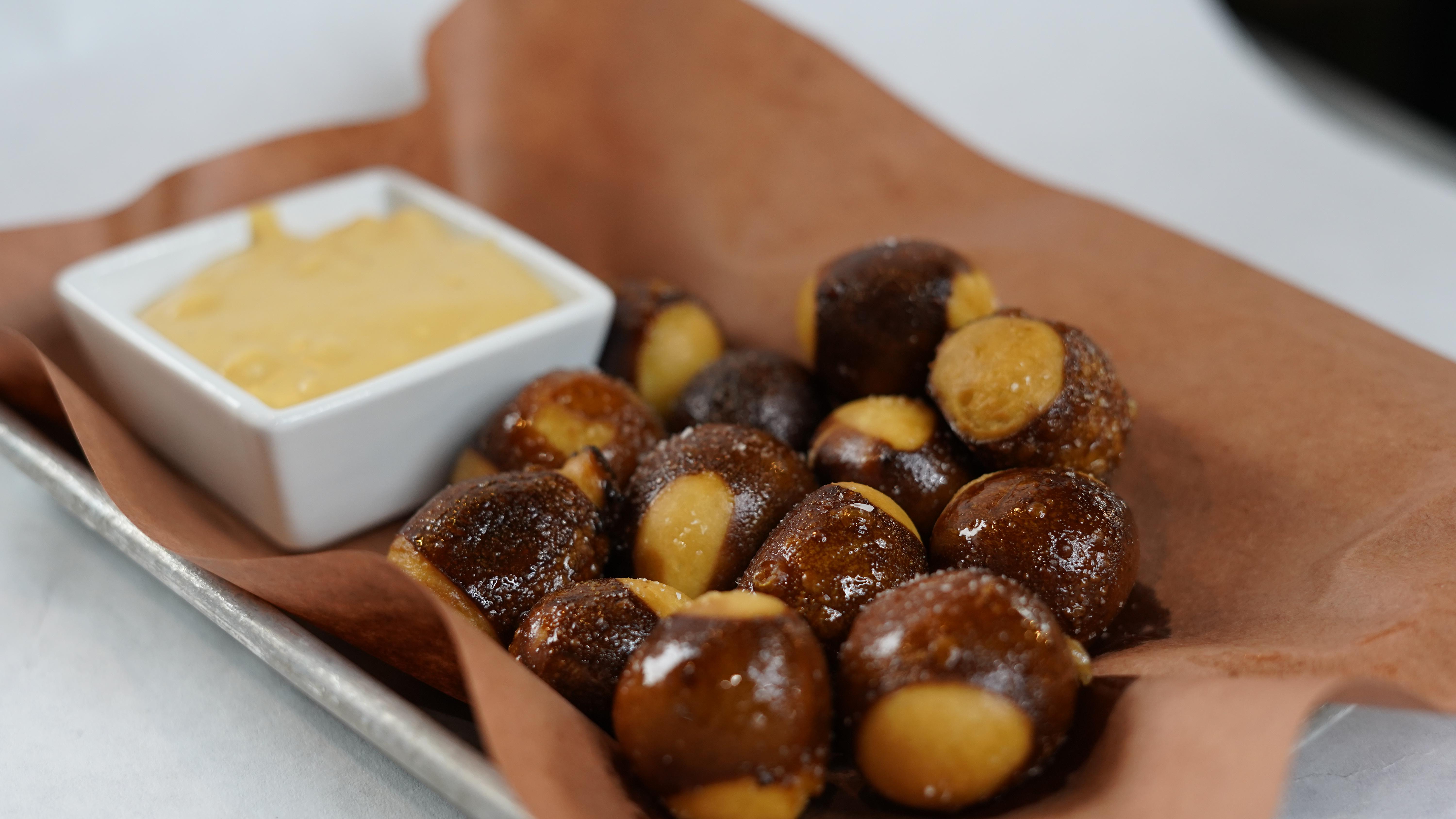 Pretzel & Beer Cheese.