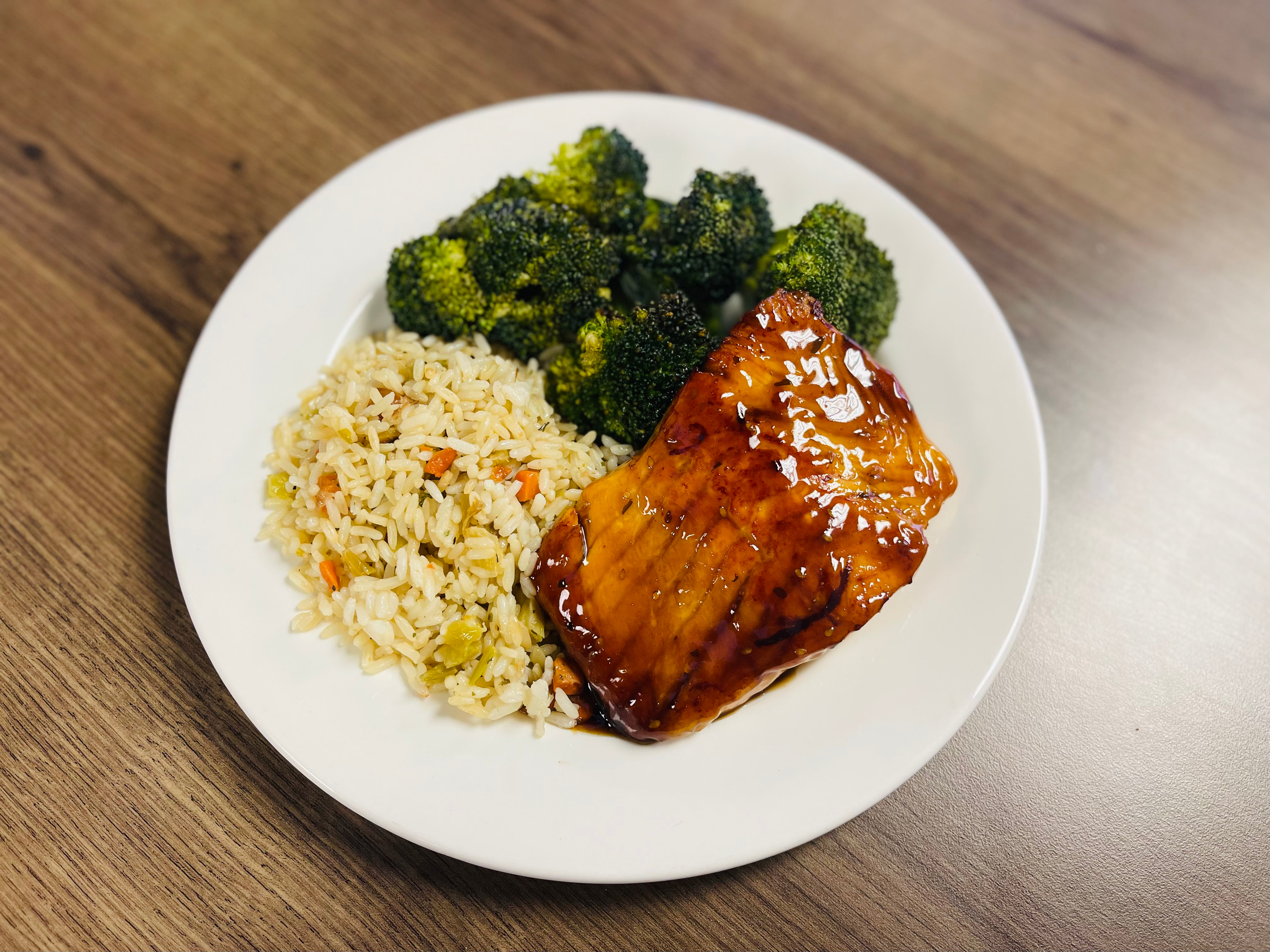 Teriyaki Salmon.