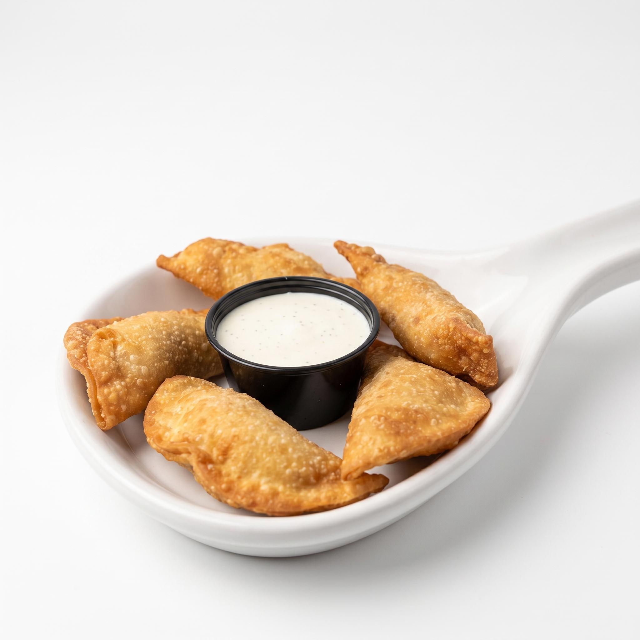 Buffalo Chicken Empanadas.
