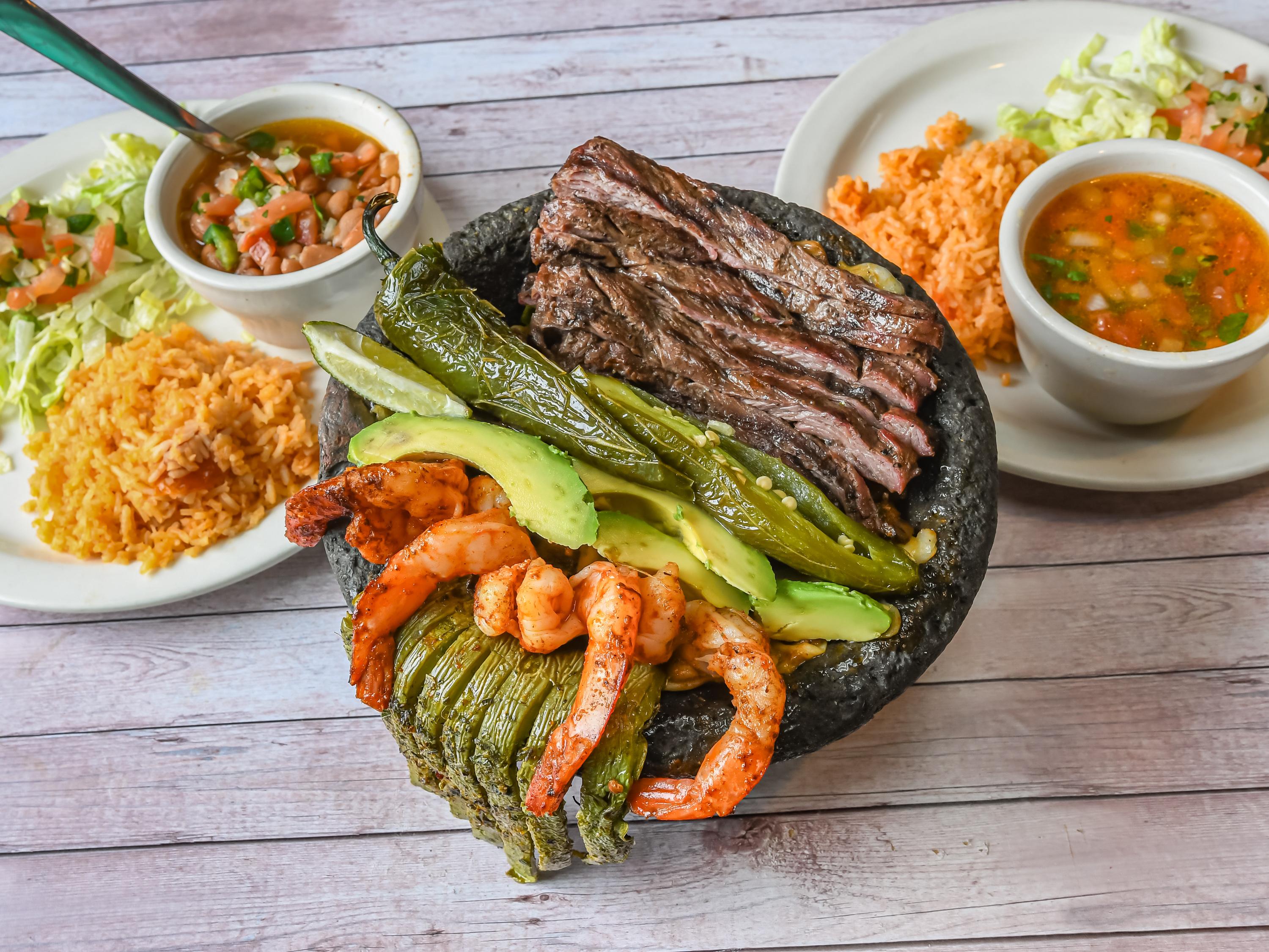 Molcajete De Carne Asada for Two.