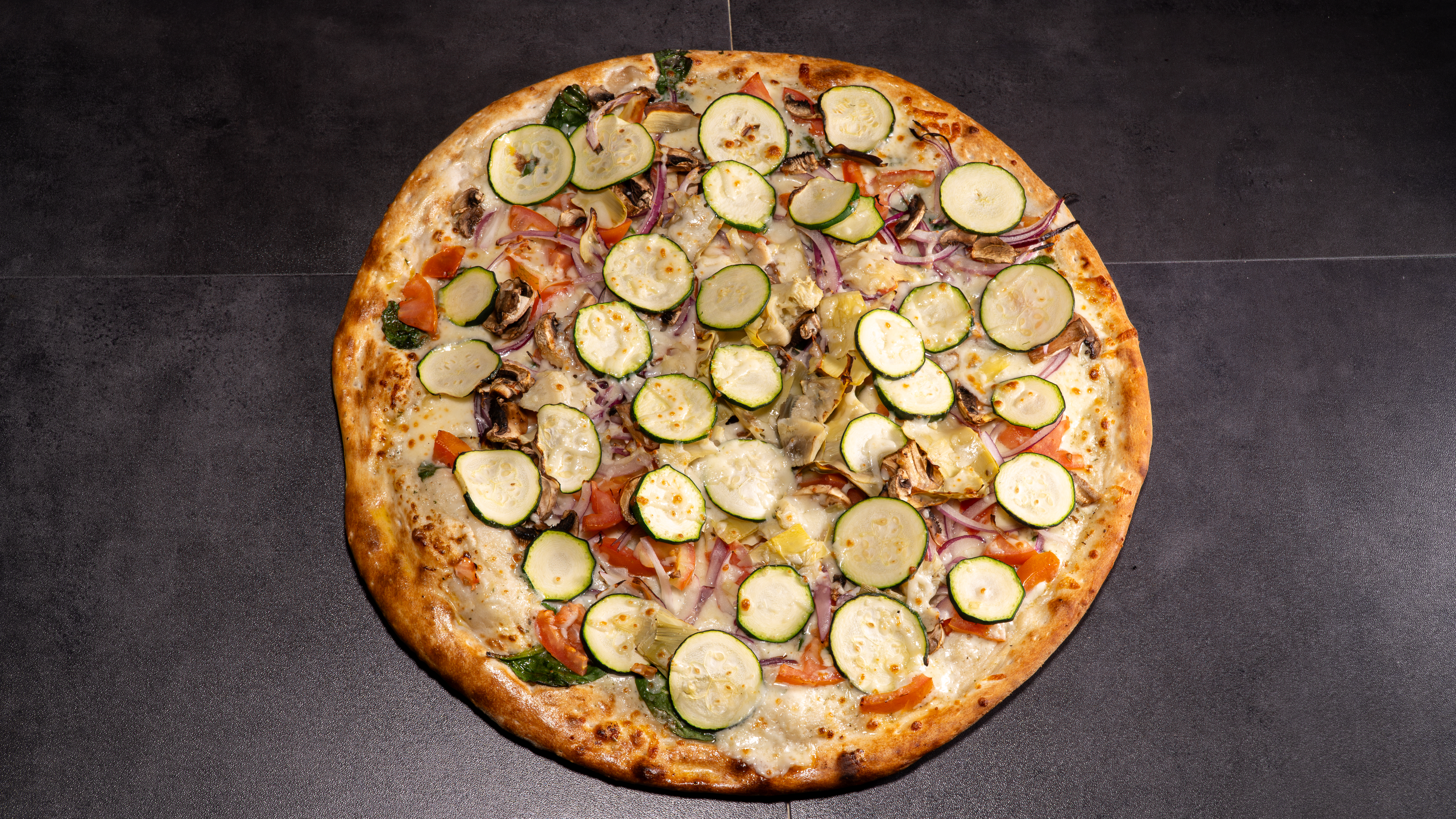 California Veggie Pizza.