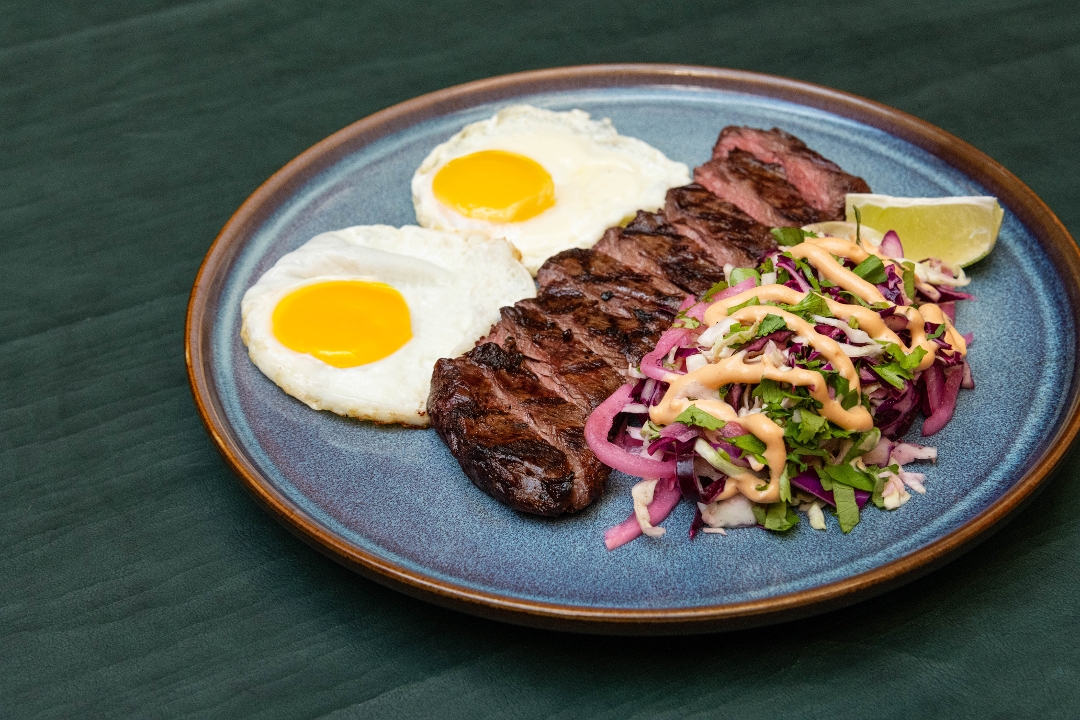Steak & Eggs.