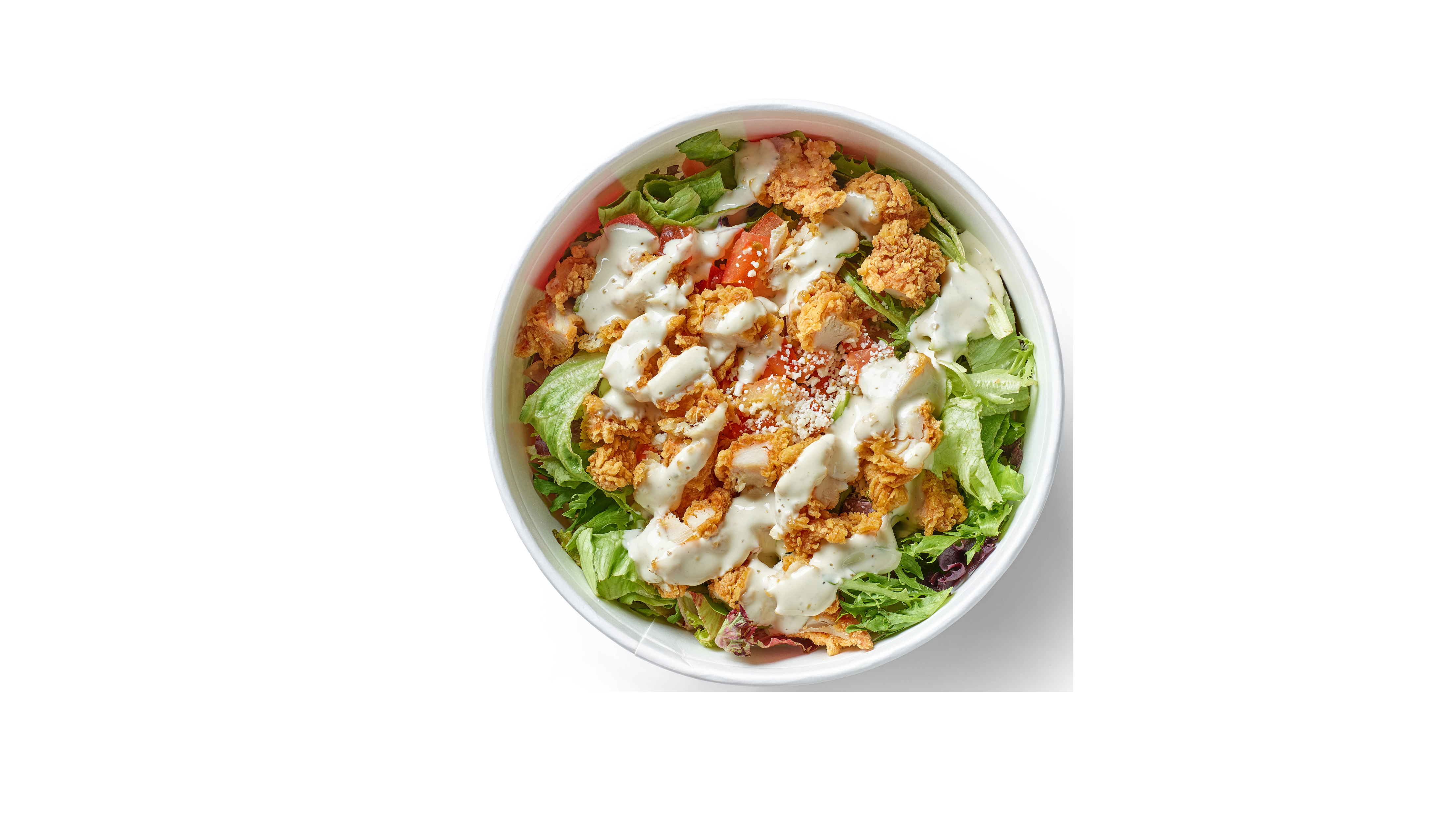 Fried Chicken Salad.