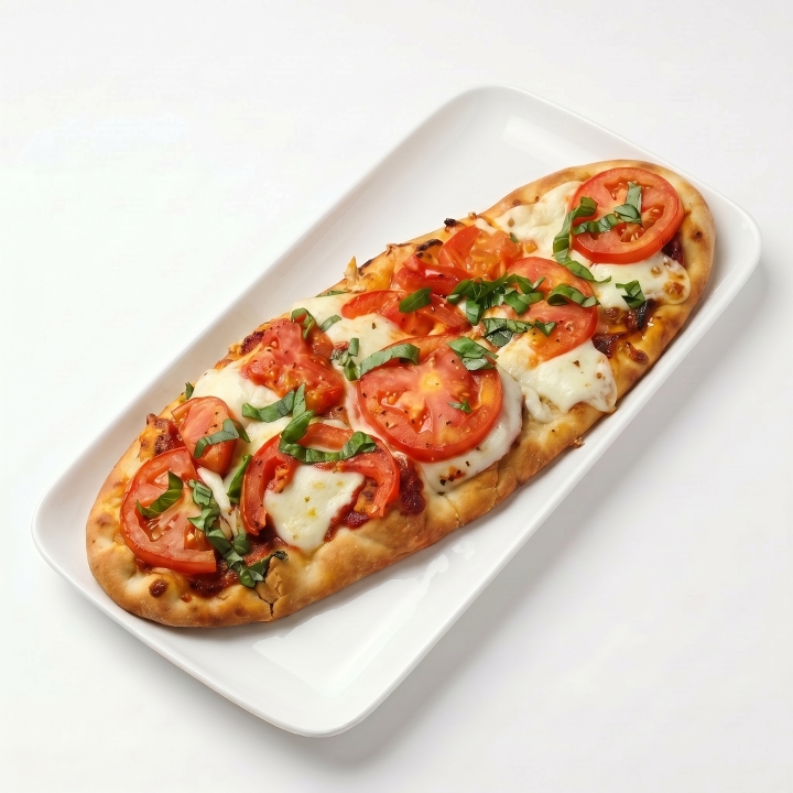 Margherita Flatbread - Lunch.