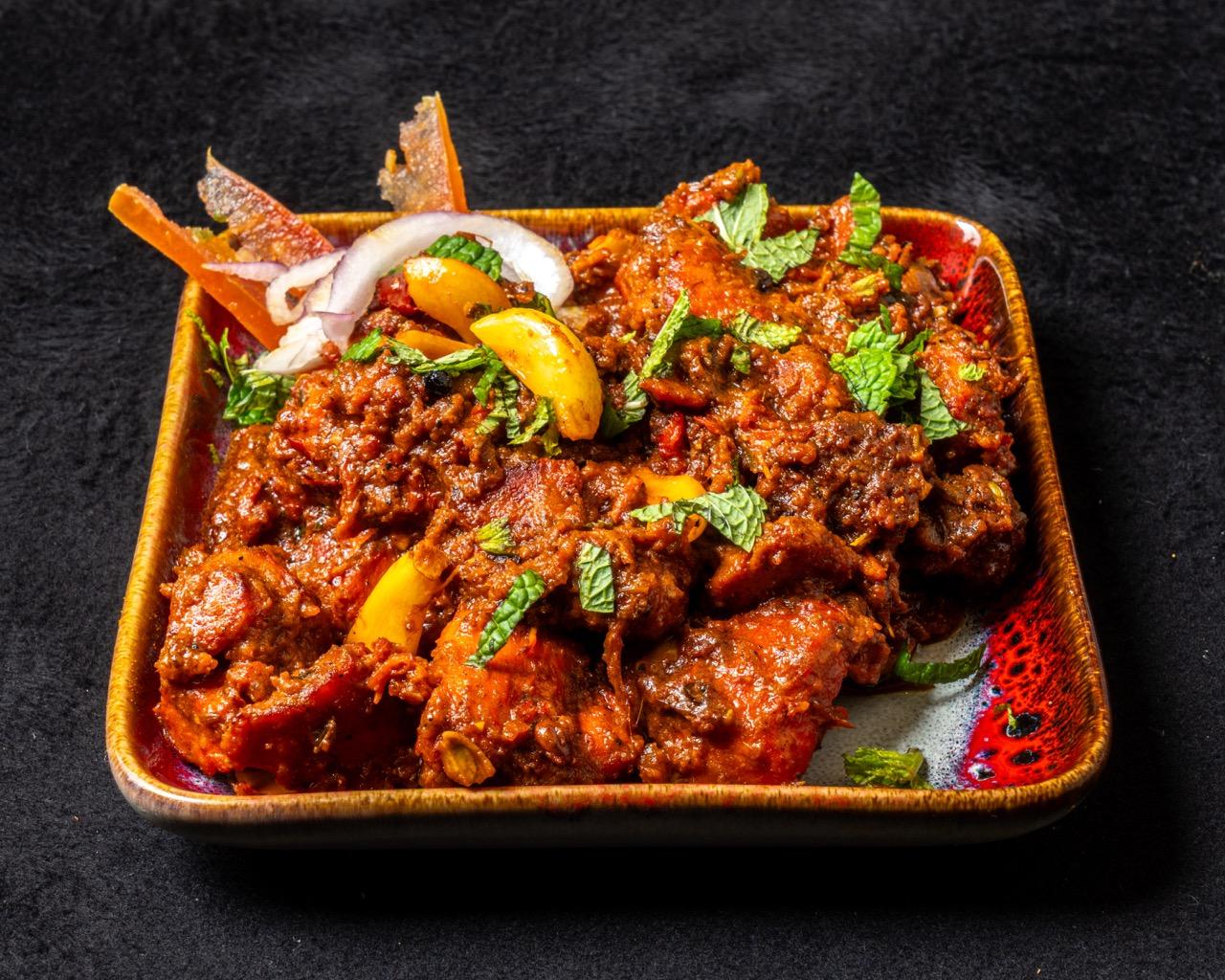 Karaikudi Chicken Dry.