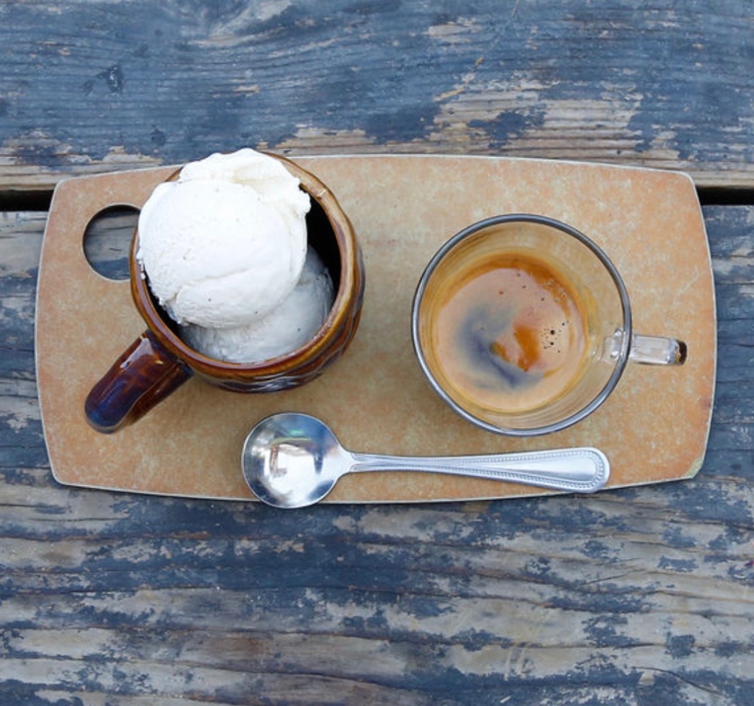 Affogato.