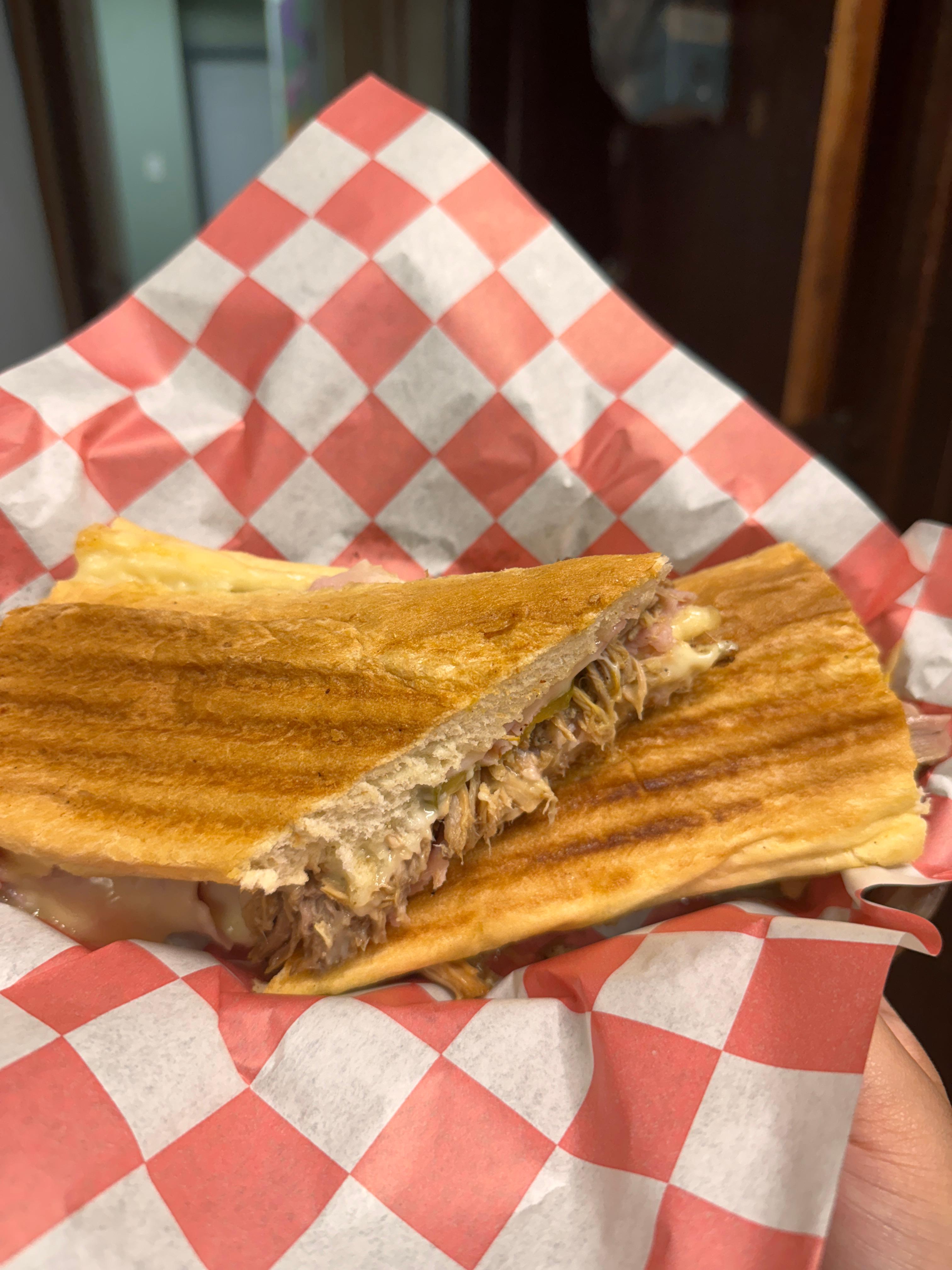 Lechon Sandwich.