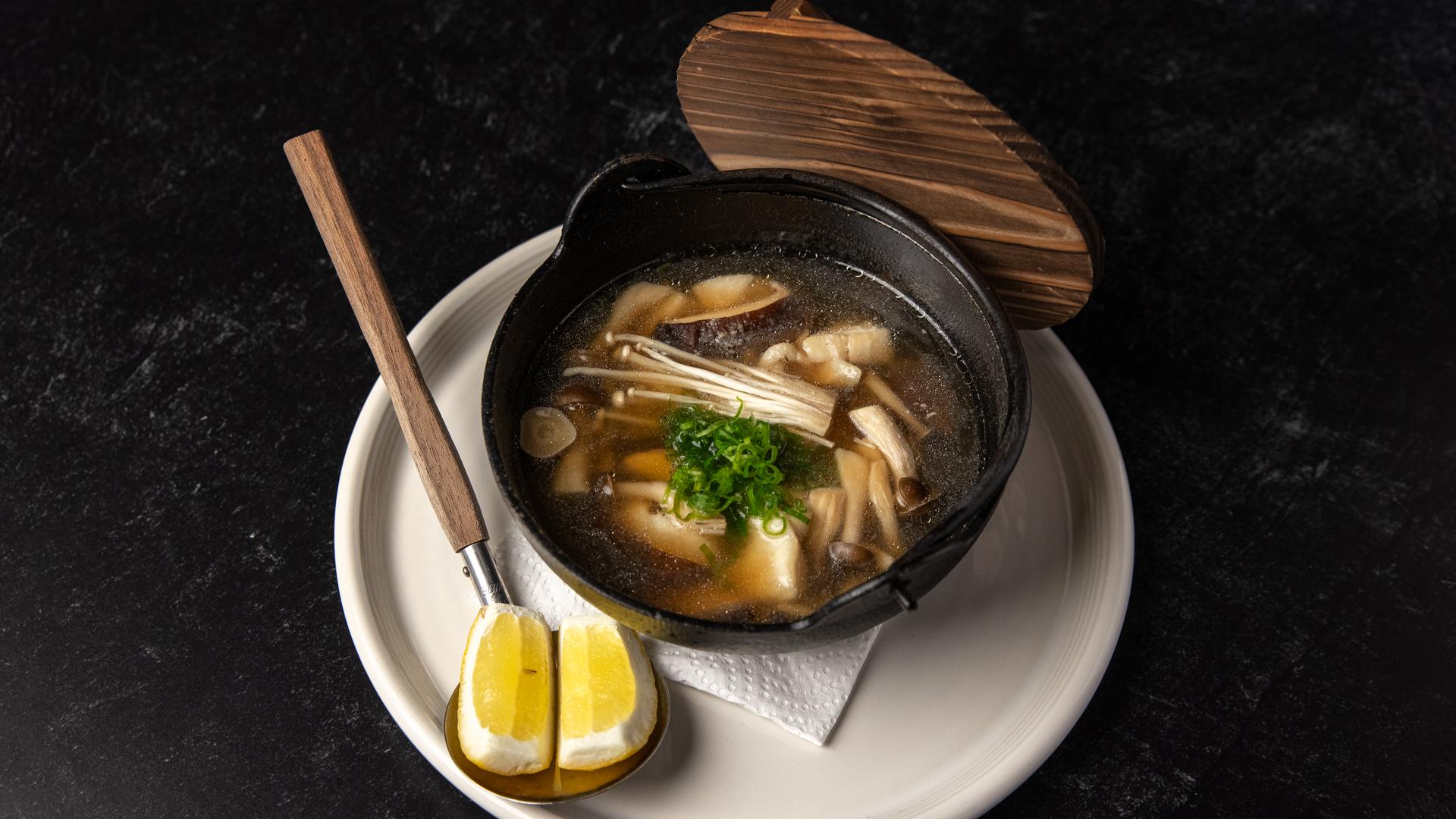 Chilean Seabass Soup.