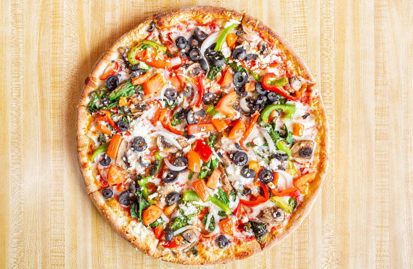 Vegetarian Pizza.