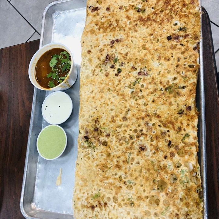 Rava Onion Masala Dosa.
