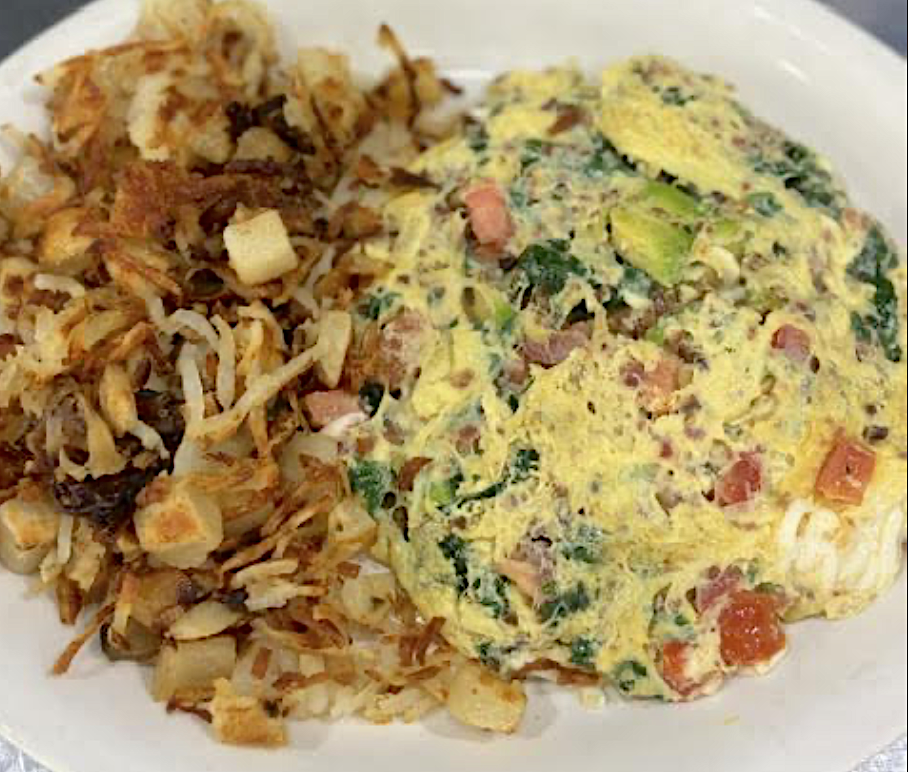 Bacon Avocado Scrambler.