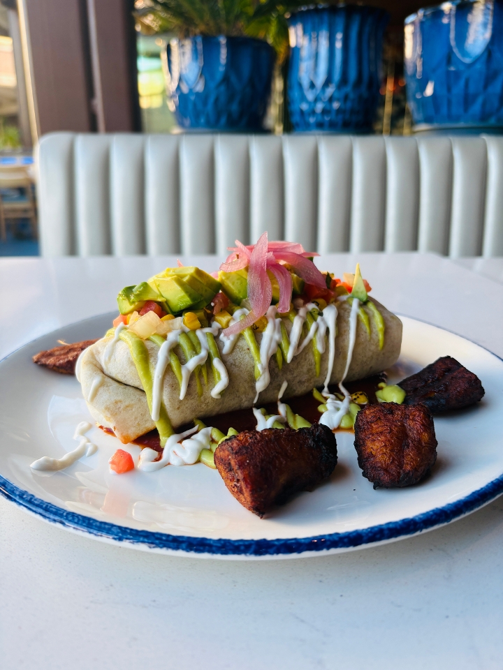 A Las Brasas Burrito.