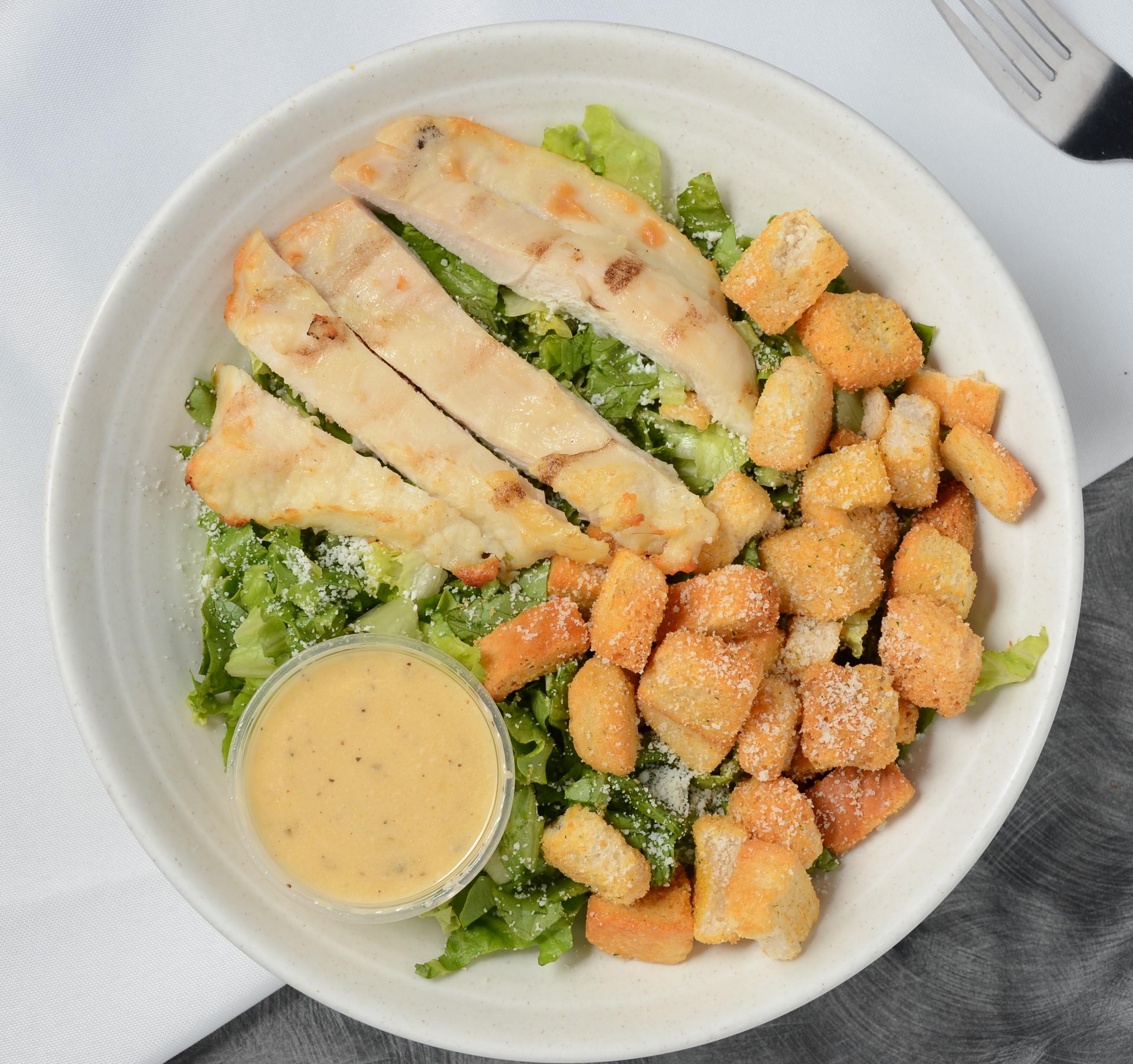 Chicken Ceasar Salad.