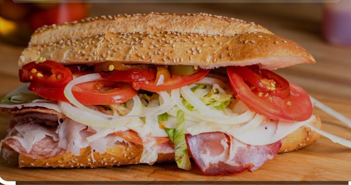 Joey’s Italian Sandwich.