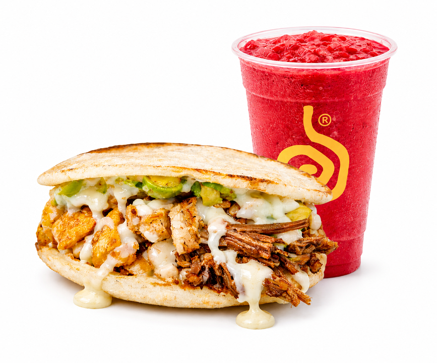 Signature Arepa Combo.