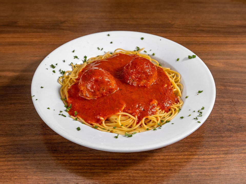 Spaghetti With Meatballs.