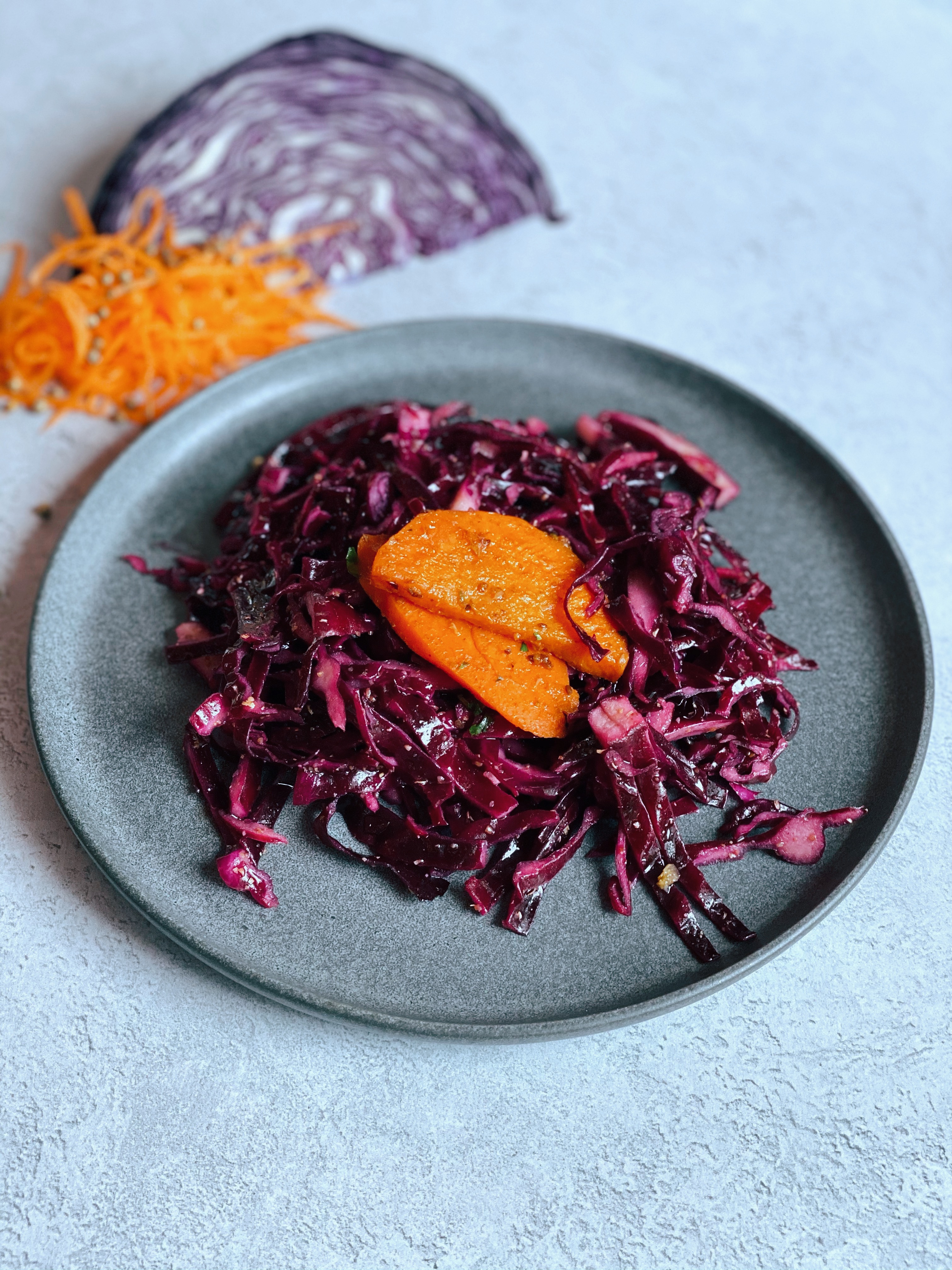 Red Cabbage Salad.