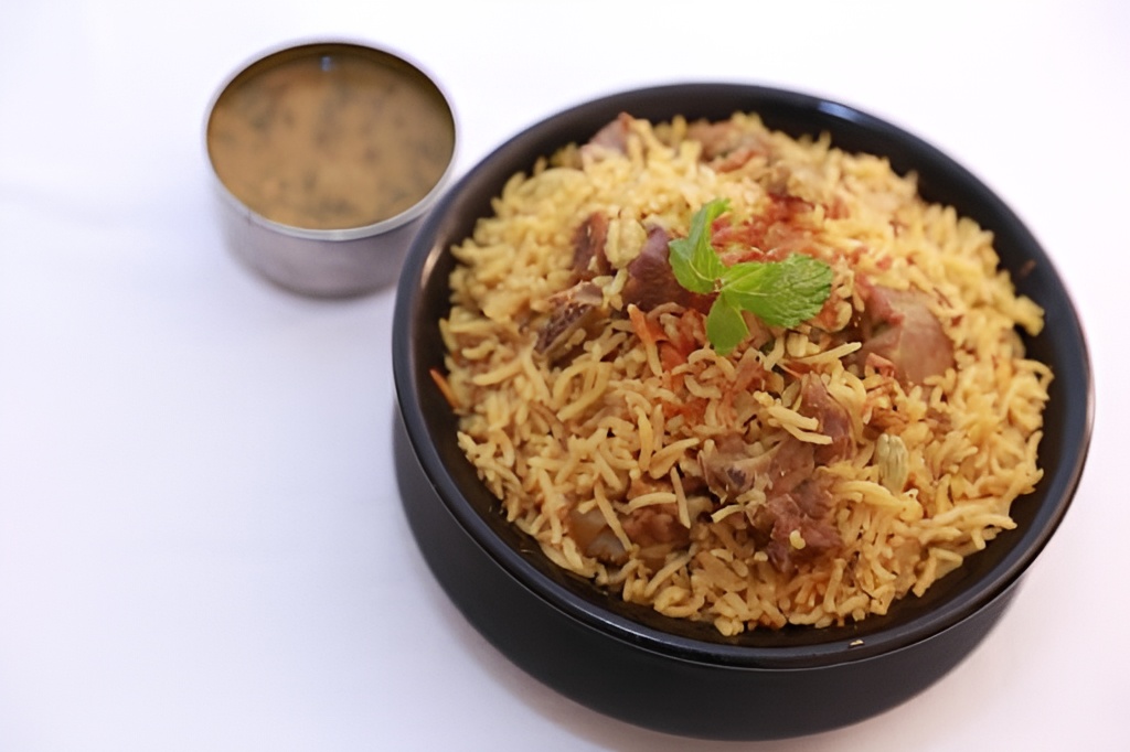 Ulavacharu Goat Biriyani.