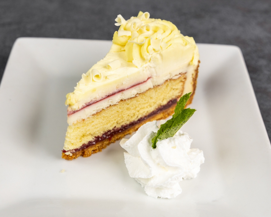 Lemon Raspberry Cheesecake.