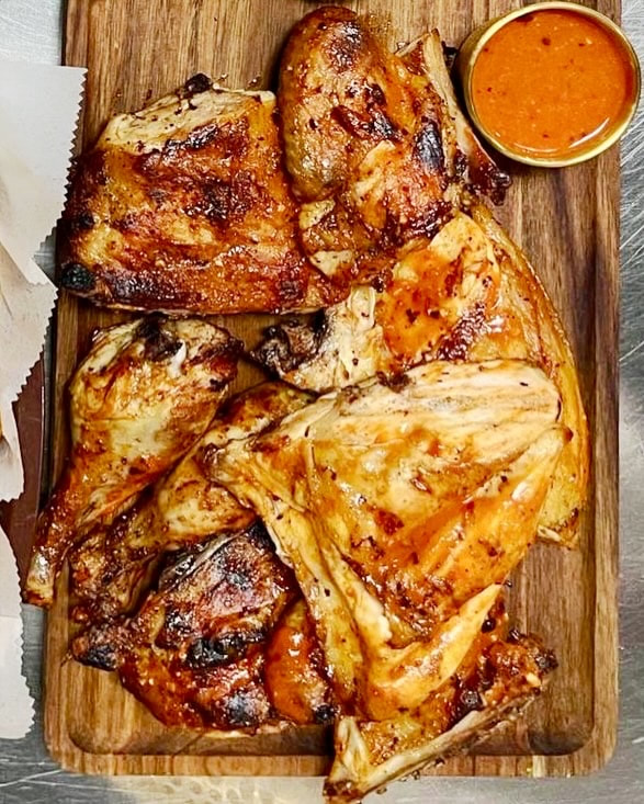 8 Pc Portuguese Chicken.