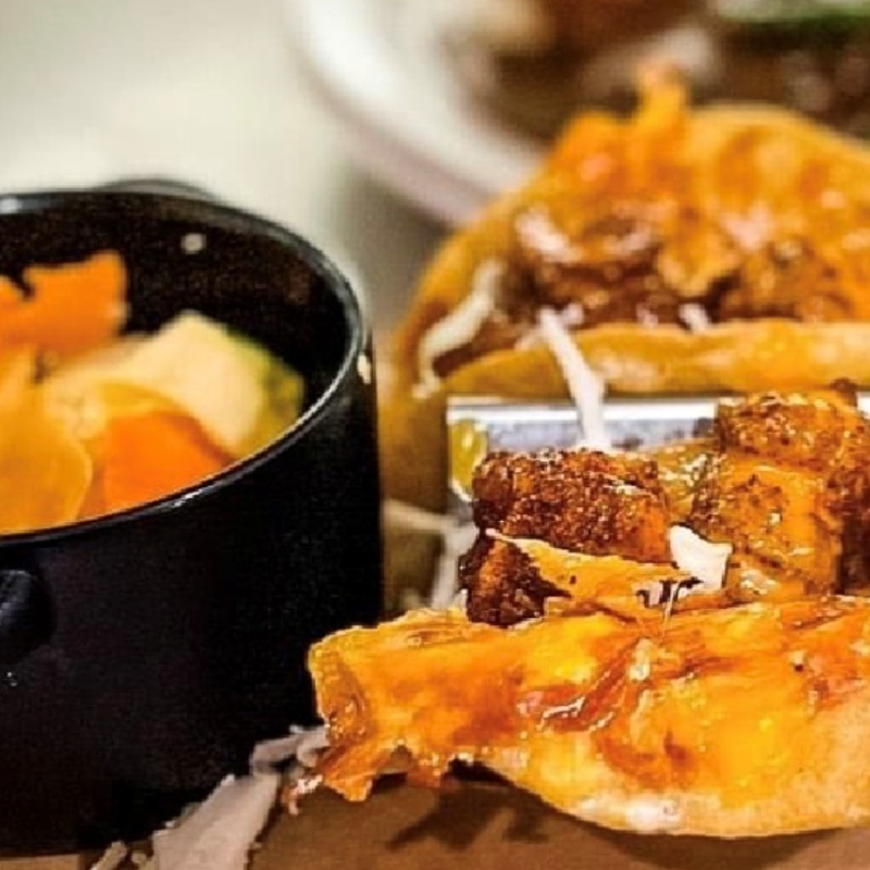Bang Bang Tacos Chicken.