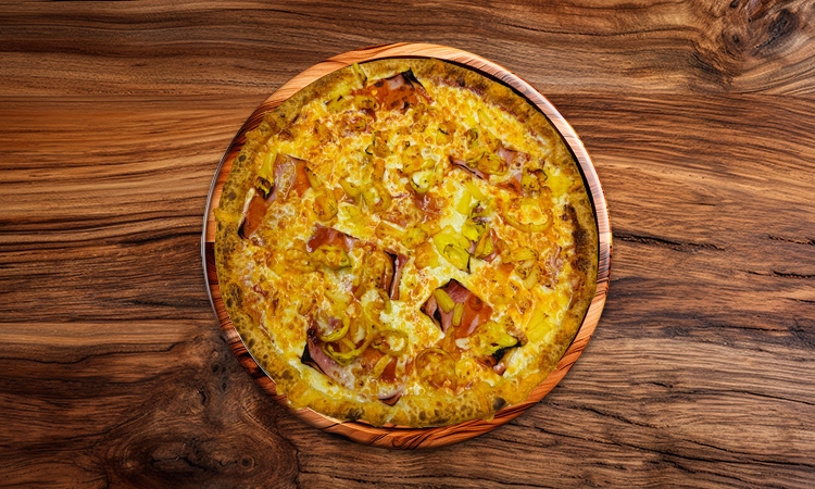 Small Fiery Hawaiian Pizza 10(Greek Style).