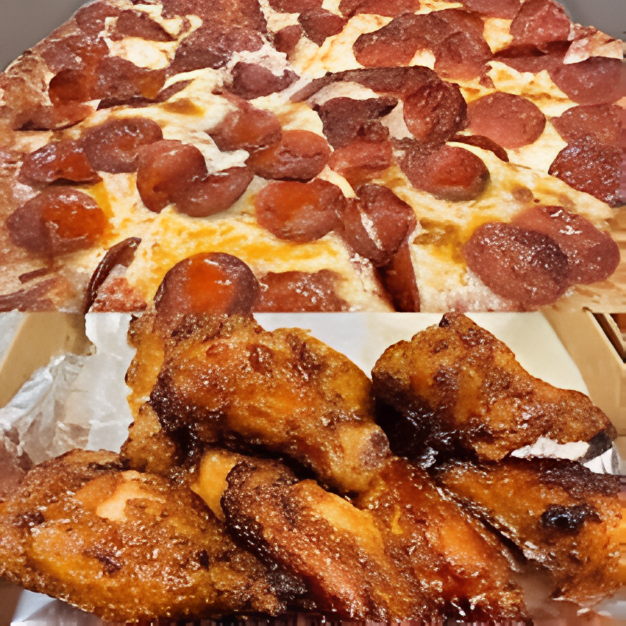 Carry Out Large 2 Topping  Pizza & 10 Wings Special.