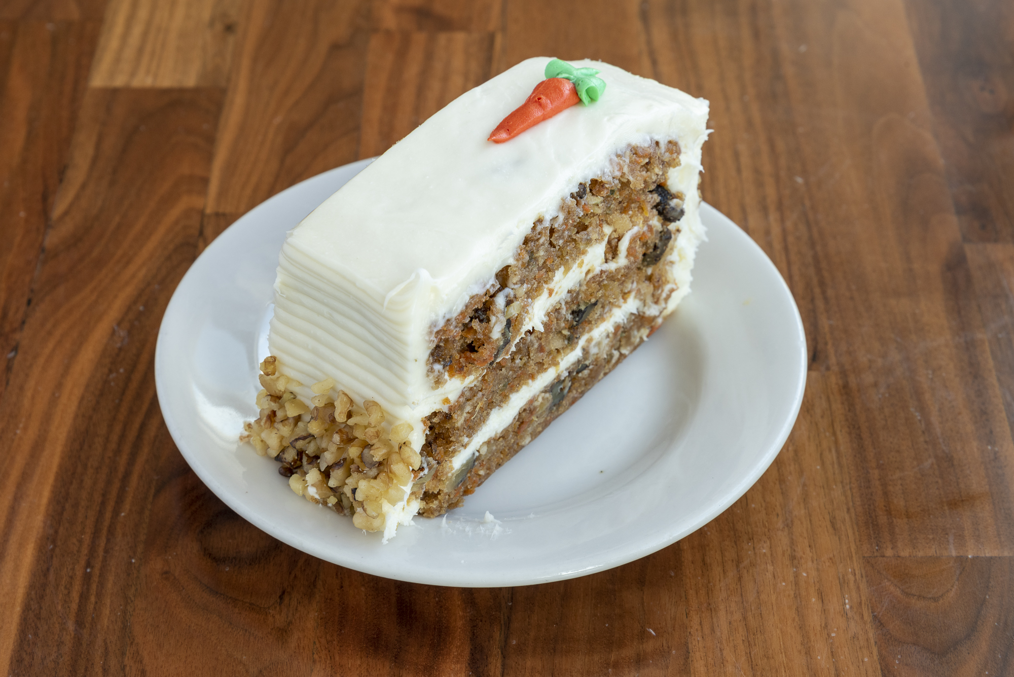 Carrot Cake, slice.