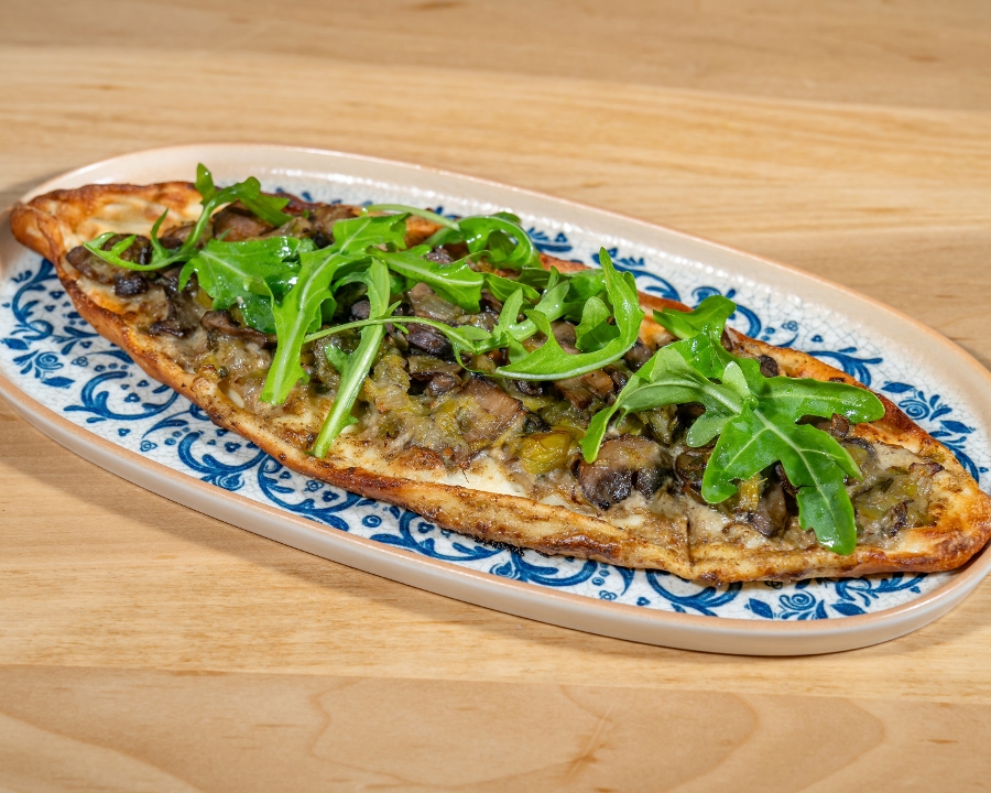 Mushroom Flatbread.