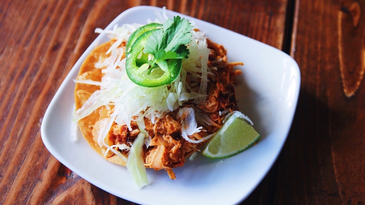 Chicken Tinga Taco.