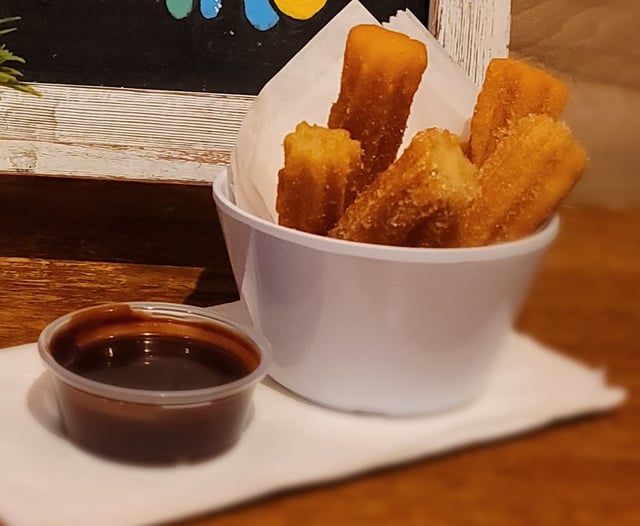 Churros Tray.